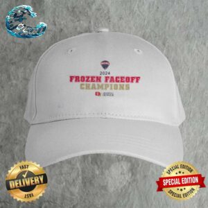 2024 NCAA Division I Men’s Ice Hockey Tournament Frozen Four Faceoff Denver Pioneers National Champions Premium Snapback Hat Cap