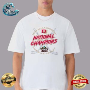 2024 NCAA Division I Men’s Ice Hockey Tournament Frozen Four National Champions Denver Pioneers Premium T-Shirt