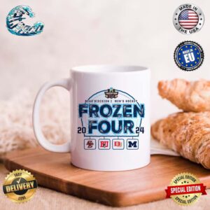2024 NCAA Division Men’s Ice Hockey Frozen Four Coffee Ceramic Mug
