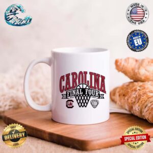 2024 NCAA March Madness Final Four South Carolina Gamecocks Women’s Basketball Tournament Coffee Ceramic Mug