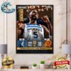 Anthony Edwards Drops 40 Points As Timberwolves Sweep Suns Wall Decor Poster Canvas
