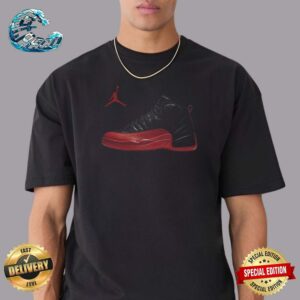 Air Jordan 12 Flu Game Returns Spring 2025 Sneaker Gift For Fan Unisex T-Shirt