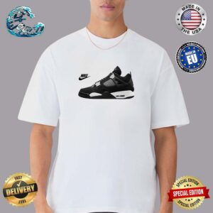 Air Jordan 4 White Thunder Coming 2024 Sneaker Gift For Fan Active T-Shirt