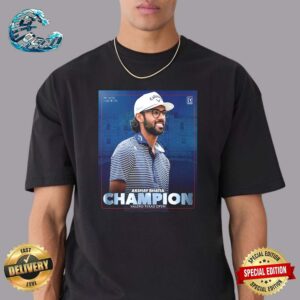 Akshay Bhatia Wins Valero Texas Open Champion Unisex T-Shirt