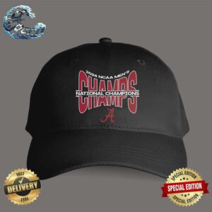 Alabama Crimson Tide 2024 NCAA Men’s Basketball National Champions March Madness Classic Cap Hat Snapback