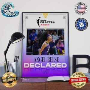 Angel Reese Declared Will Enter 2024 WNBA Draft Home Decor Poster Canvas