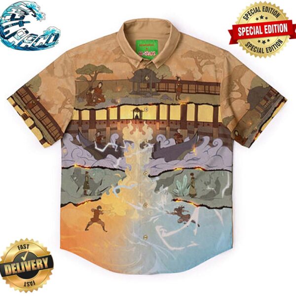 Avatar The Last Airbender Crossroads Of Destiny RSVLTS Collection Summer Hawaiian Shirt