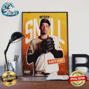 Blake Snell San Francisco Giants Debut Game Home Decor Poster Canvas