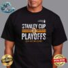Boston Bruins NHL 2024 Stanley Cup Playoffs Breakout Big Logo Unisex T-Shirt