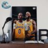 Bronny James Entering The 2024 NBA Draft Hawks Will Take A Flyer On Bronny LeBron James And Trae Young Art Wall Decor Poster Canvas