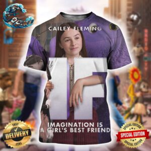 Cailey Fleming IF Character Poster Imagination Is A Girl’s Best Friend Exclusive To Cinemas May 16 All Over Print Shirt