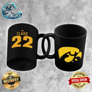 Caitlin Clark 22 Iowa Hawkeyes Coffee Ceramic Mug