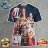 Caitlin Clark University Of Iowa First Overall Pick WNBA Draft 2024 By Indiana Fever All Over Print Shirt