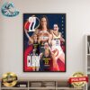 22 Has Arrived In The 317 WNBA Draft 2024 Welcome To Indiana Fever Caitlin Clark Home Decor Poster Canvas