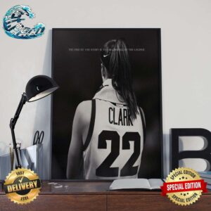 Caitlin Clark Nike Tribute The End Of The Story Is The Beginning Of The Legend Home Decor Poster Canvas