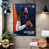 Chicago Bears Select Caleb Williams With The No1 Overall Pick In The 2024 NFL Draft Detroit Poster Canvas