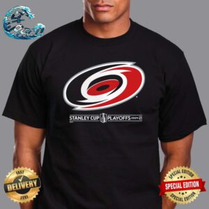 Carolina Hurricanes NHL 2024 Stanley Cup Playoffs Breakout Big Logo Unisex T-Shirt