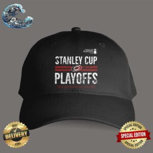 Carolina Hurricanes NHL 2024 Stanley Cup Playoffs Crossbar Classic Cap Hat Snapback