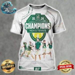 Charlotte 49ers Are Your 2024 American Men’s Tennis Champions All Over Print Shirt