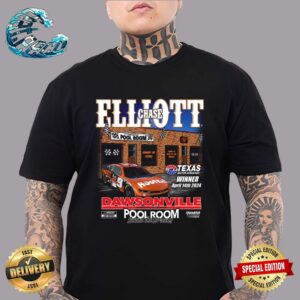 Chase Elliott Pool Room Texas Motor Speedway Winner April 14th 2024 Dawsonville Unisex T-Shirt