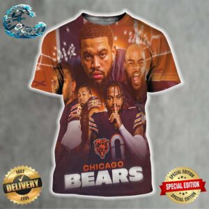 Chicago Bears Da New Look 2024 NFL Draft All Over Print Shirt