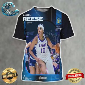 Chicago Sky Select Angel Reese From LSU With The 7th Pick Of The 2024 WNBA Draft All Over Print Shirt