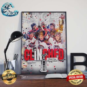 Chicago Steel Have Locked Up A Spot In The 2024 Clark Cup Playoffs Berth Home Decor Poster Canvas