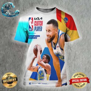 Clutch Curry Congrats Stephen Curry Is The 2023 2024 NBA Clutch Player Of The Year All Over Print Shirt