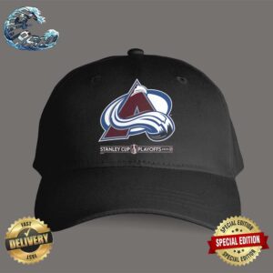 Colorado Avalanche NHL 2024 Stanley Cup Playoffs Breakout Big Logo Cap Hat Snapback