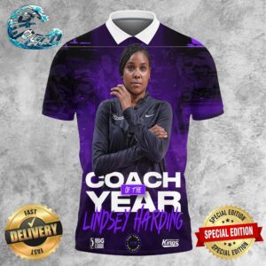 Congrats Lindsey Harding For Earning Coach Of The Year In G-League Polo Shirt