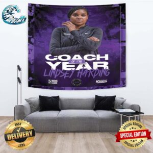 Congrats Lindsey Harding For Earning Coach Of The Year In G-League Wall Decor Poster Tapestry
