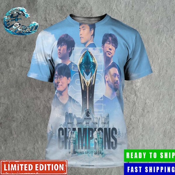 Congrats Team Liquid Honda Are Your LCS Spring Champions League Of Legends All Over Print Shirt