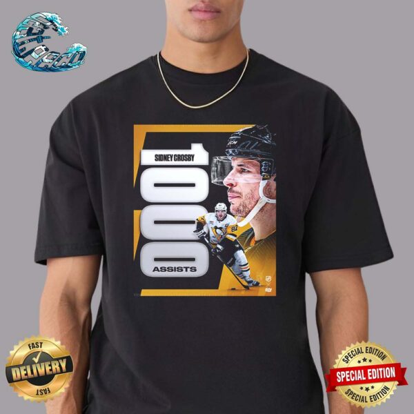 Congrats To Sidney Crosby On 1000 Career Assists Classic T-Shirt