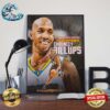 Congratulations To Chauncey Billups On Being Selected Into The Naismith Basketball Hall Of Fame Class Of 2024 Poster Canvas