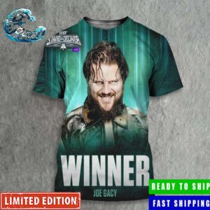 Congratulations Joe Gacy Winner WWE NXT Stand And Deliver All Over Print Shirt
