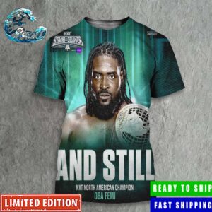 Congratulations Oba Femi And Still WWE NXT North American Champion All Over Print Shirt