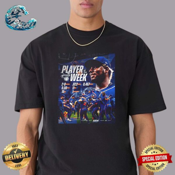 Congratulations Ronel Blanco Houston Astros To Our American League Player Of The Week Unisex T-Shirt