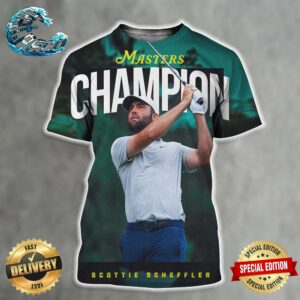 Congratulations Scottie Scheffler Gets His Second Champion At The Masters All Over Print Shirt