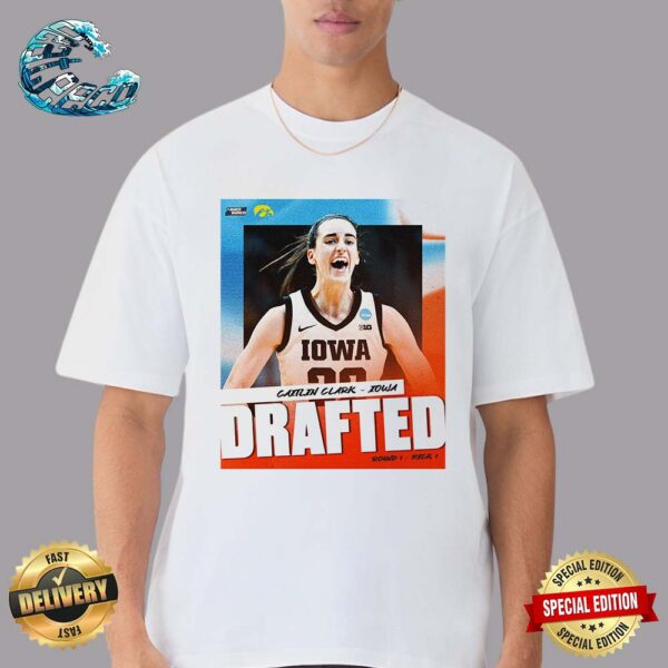 Congratulations To The Overall No 1 Pick In The WNBA Draft 2024 Caitlin Clark Selected By The Indiana Fever Unisex T-Shirt