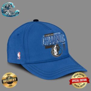 Dallas Mavericks 2024 Southwest Division Champions NBA Locker Room Classic Cap Hat Snapback