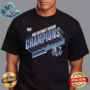 Dallas Mavericks Season 2023-2024 Southwest Division Champions Locker Room T-Shirt
