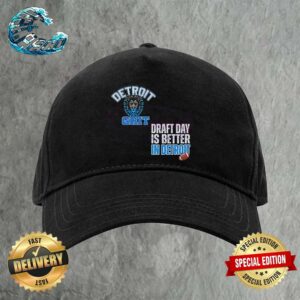 Detroit Grit Draft Day Is Better In Detroit Classic Cap Snapback Hat