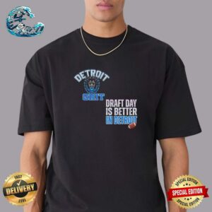 Detroit Grit Draft Day Is Better In Detroit Classic T-Shirt
