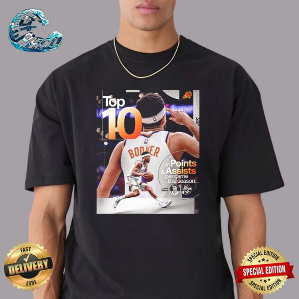 Devin Booker Top 10 In Points And Assists Per Game This Season Unisex T-Shirt