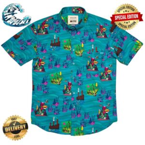 Disney and Pixar Finding Nemo The Great Escape RSVLTS Collection Summer Hawaiian Shirt