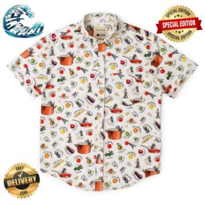 Disney and Pixar Ratatouille Bon Rat-P?tit RSVLTS Collection Summer Hawaiian Shirt