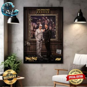 EVPs Matthew And Nicholas Jackson Are Your And New AEW World Tag Team Of All-Time Champions Wall Decor Poster Canvas