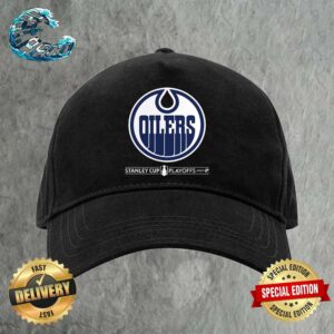 Edmonton Oilers NHL 2024 Stanley Cup Playoffs Crossbar Unisex Cap Snapback Hat