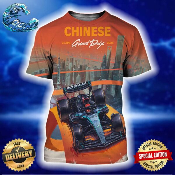 F1 Thrilling Return To Shanghai The 2024 Chinese Grand Prix All Over Print Shirt