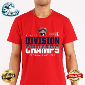 Florida Panthers 2024 Atlantic Division Champions Classic T-Shirt